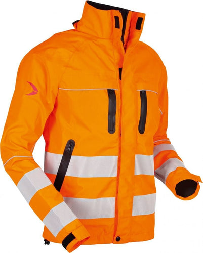 Pfanner Rain Jacket Orange Warning 3CON - Kiwi Workgear