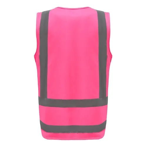 Pink Classic Safety Vests - Kiwi Workgear