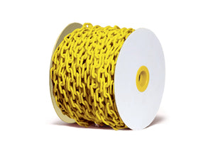 Plastic Chain Yellow - (25m roll, sold by the metre) - Kiwi Workgear
