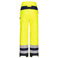 Thumbnail for Portwest Hi-Vis Extreme Pants PW342 - Kiwi Workgear