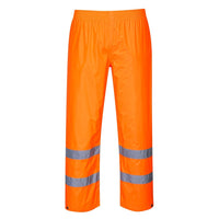 Thumbnail for Portwest Hi-Vis Rain Pants H441 - Kiwi Workgear