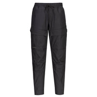 Thumbnail for Portwest KX345 Drawstring Pants Black - Kiwi Workgear