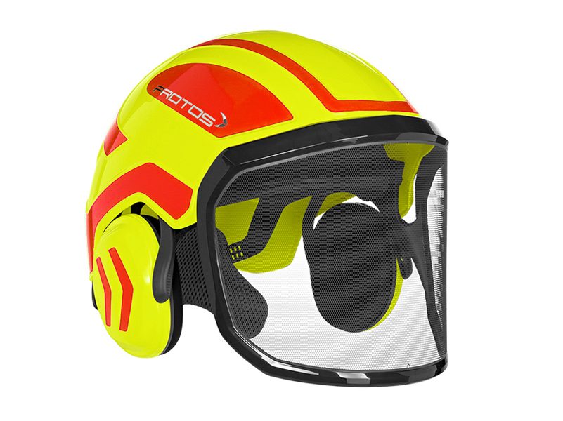 PROTOS® INTEGRAL FOREST Safety Helmet - Neon Yellow - Kiwi Workgear