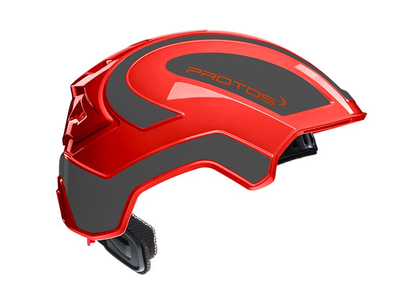 PROTOS® INTEGRAL INDUSTRY Safety Helmet - RED - Kiwi Workgear