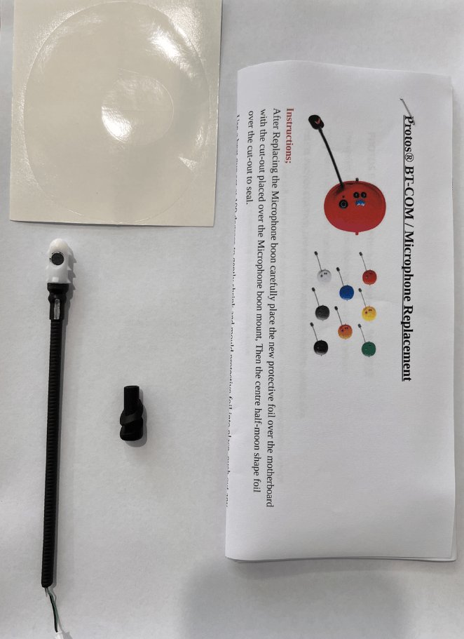 PROTOS MICROPHONE REPAIR KIT BT-COMM - Kiwi Workgear