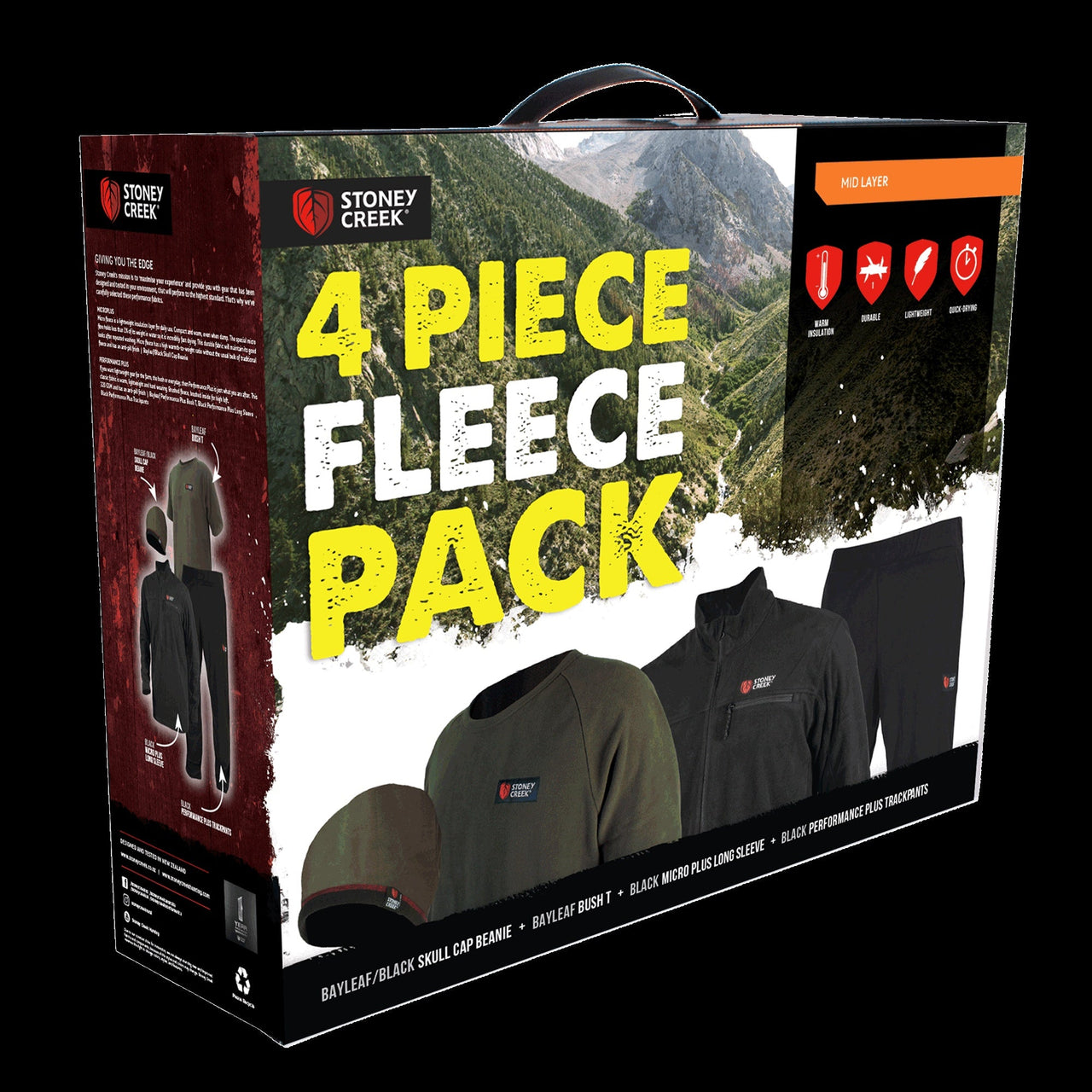 STONEY CREEK 4 PIECE FLEECE PACK - Kiwi Workgear