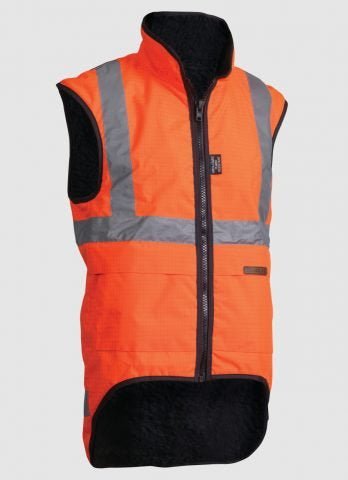 STYX MILL Wet Weather FR Antistatic Wool Lined Vest - Kiwi Workgear