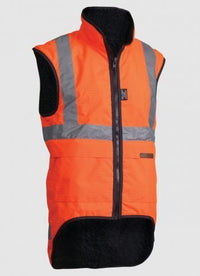 Thumbnail for STYX MILL Wet Weather FR Antistatic Wool Lined Vest - Kiwi Workgear