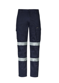 Thumbnail for Syzmik Mens Essential Stretch Taped Cargo Pant (Navy) - Kiwi Workgear