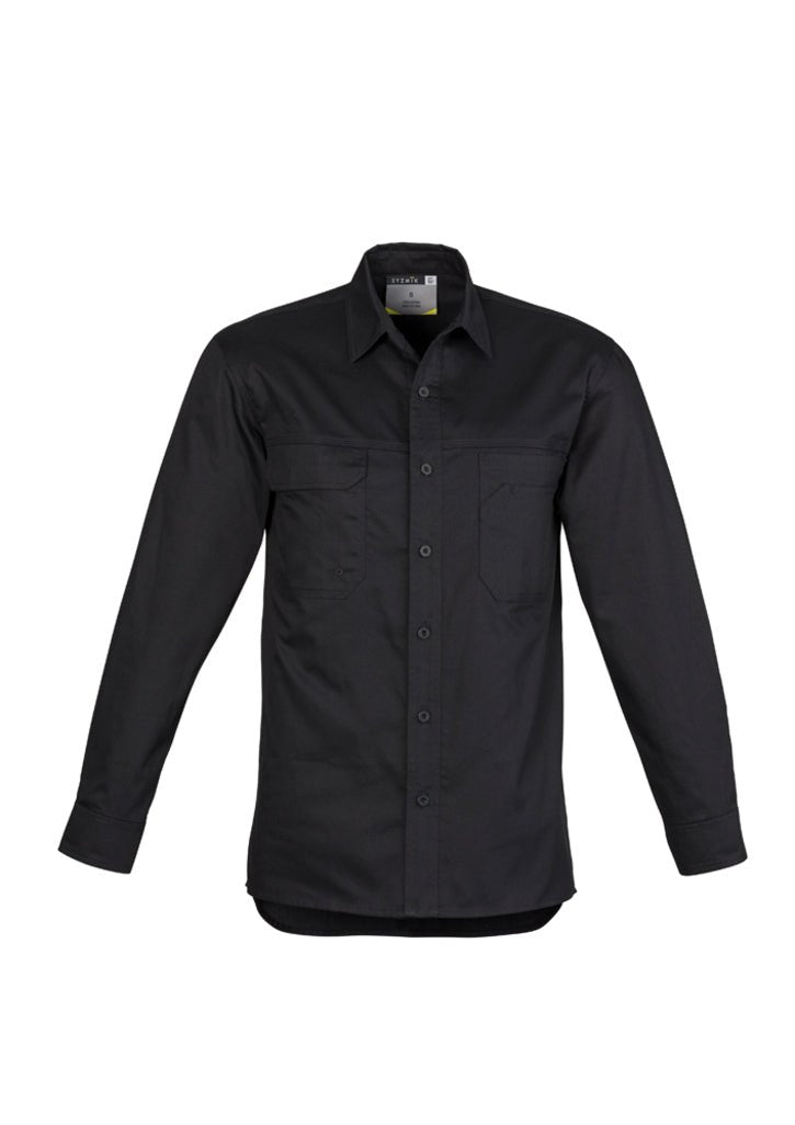 Syzmik Men's Light-Weight L/S Tradie Shirt - Kiwi Workgear