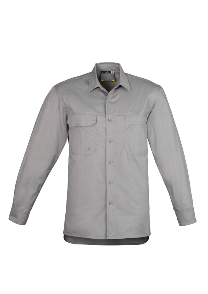 Syzmik Men's Light-Weight L/S Tradie Shirt - Kiwi Workgear