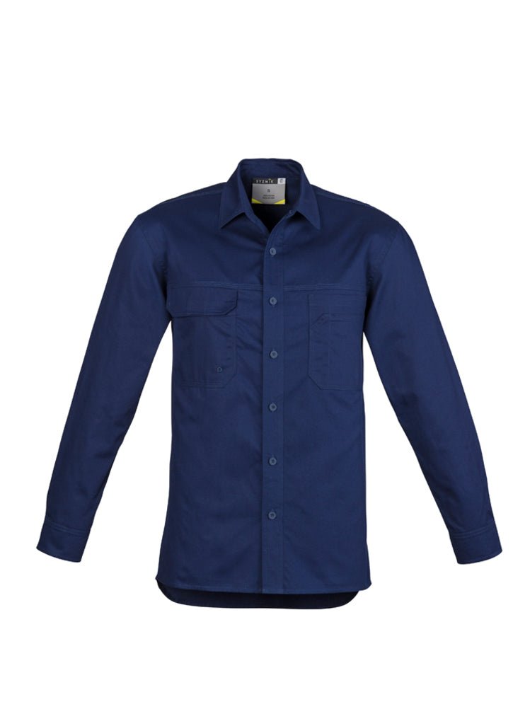 Syzmik Men's Light-Weight L/S Tradie Shirt - Kiwi Workgear