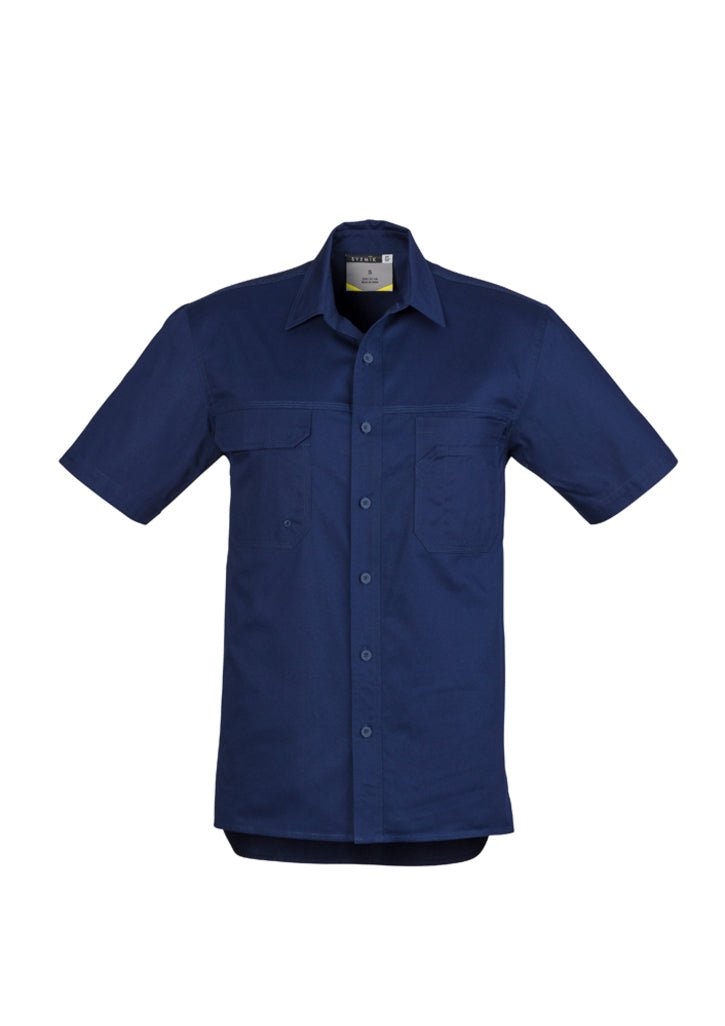 Syzmik Men's Light-Weight S/S Tradie Shirt - Kiwi Workgear