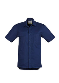 Thumbnail for Syzmik Men's Light-Weight S/S Tradie Shirt - Kiwi Workgear