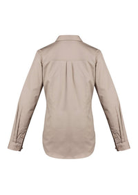 Thumbnail for Syzmik Woman Lightweight Tradie L/S Shirt - Kiwi Workgear