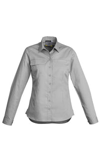 Thumbnail for Syzmik Woman Lightweight Tradie L/S Shirt - Kiwi Workgear