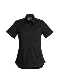 Thumbnail for Syzmik Woman Lightweight Tradie S/S Shirt - Kiwi Workgear