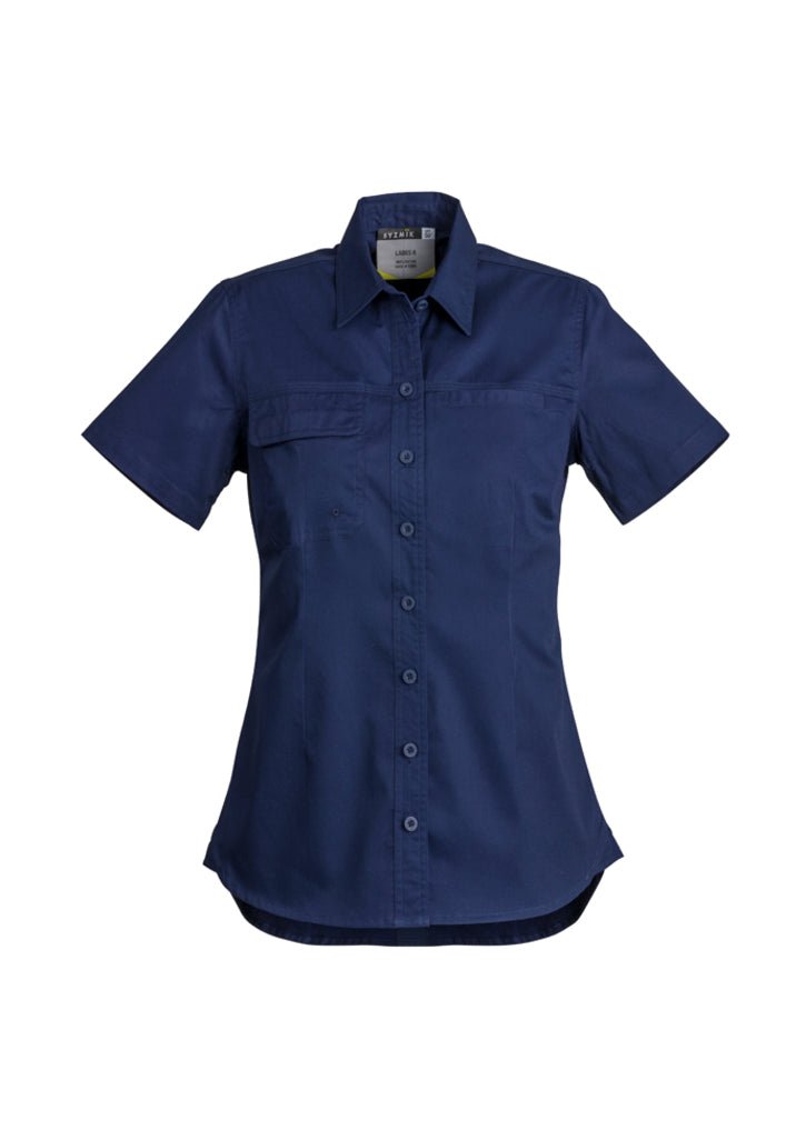 Syzmik Woman Lightweight Tradie S/S Shirt - Kiwi Workgear