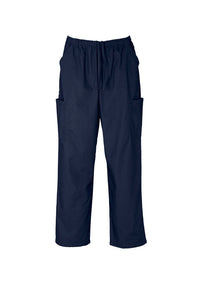 Thumbnail for Unisex Classic Scrubs Cargo Pants - ROYAL NAVY - Kiwi Workgear