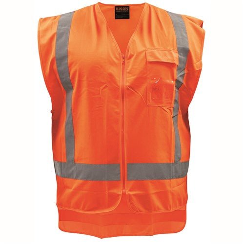 VEST TTMC-W17 X-BACK POLYESTER - Kiwi Workgear