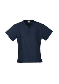 Thumbnail for Women's Biz Care Classic Scrubs Top - Kiwi Workgear