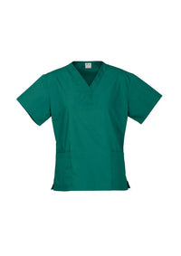 Thumbnail for Women's Biz Care Classic Scrubs Top - Kiwi Workgear