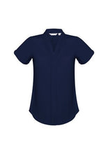 Load image into Gallery viewer, Womens Madison Short Sleeve Shirt - Kiwi Workgear
