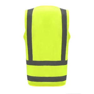 Yellow Classic Safety Vests - Kiwi Workgear
